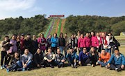 南昌航空大学图书馆组织秋游活动