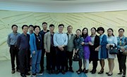 江西师范大学图书馆甘安龙书记一行来我校图书馆参观交流