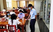 党委书记罗嗣海到图书馆调研指导工作
